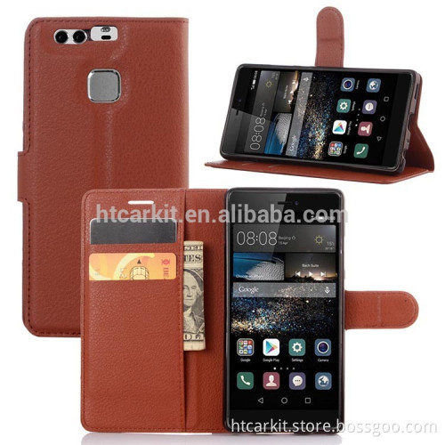Hot selling luxury case cover for huawei p9,for huawei p9 flip case,for huawei p9 wallet case